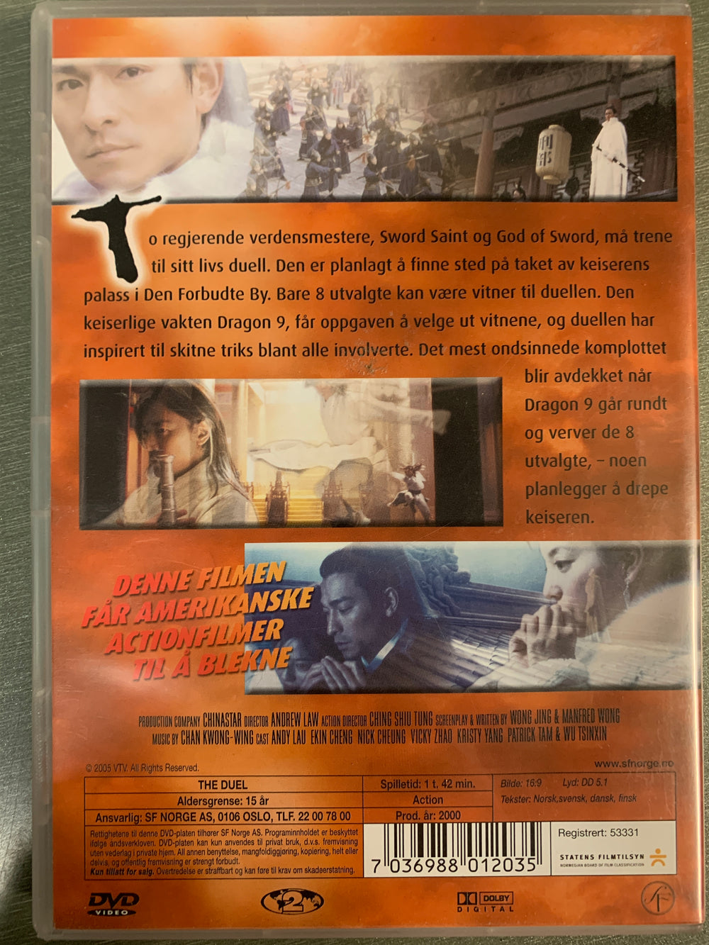 The Duel. 2000. DVD.