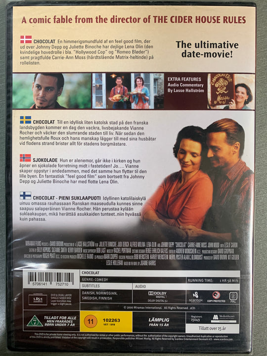 Chocolat. 2000. DVD.