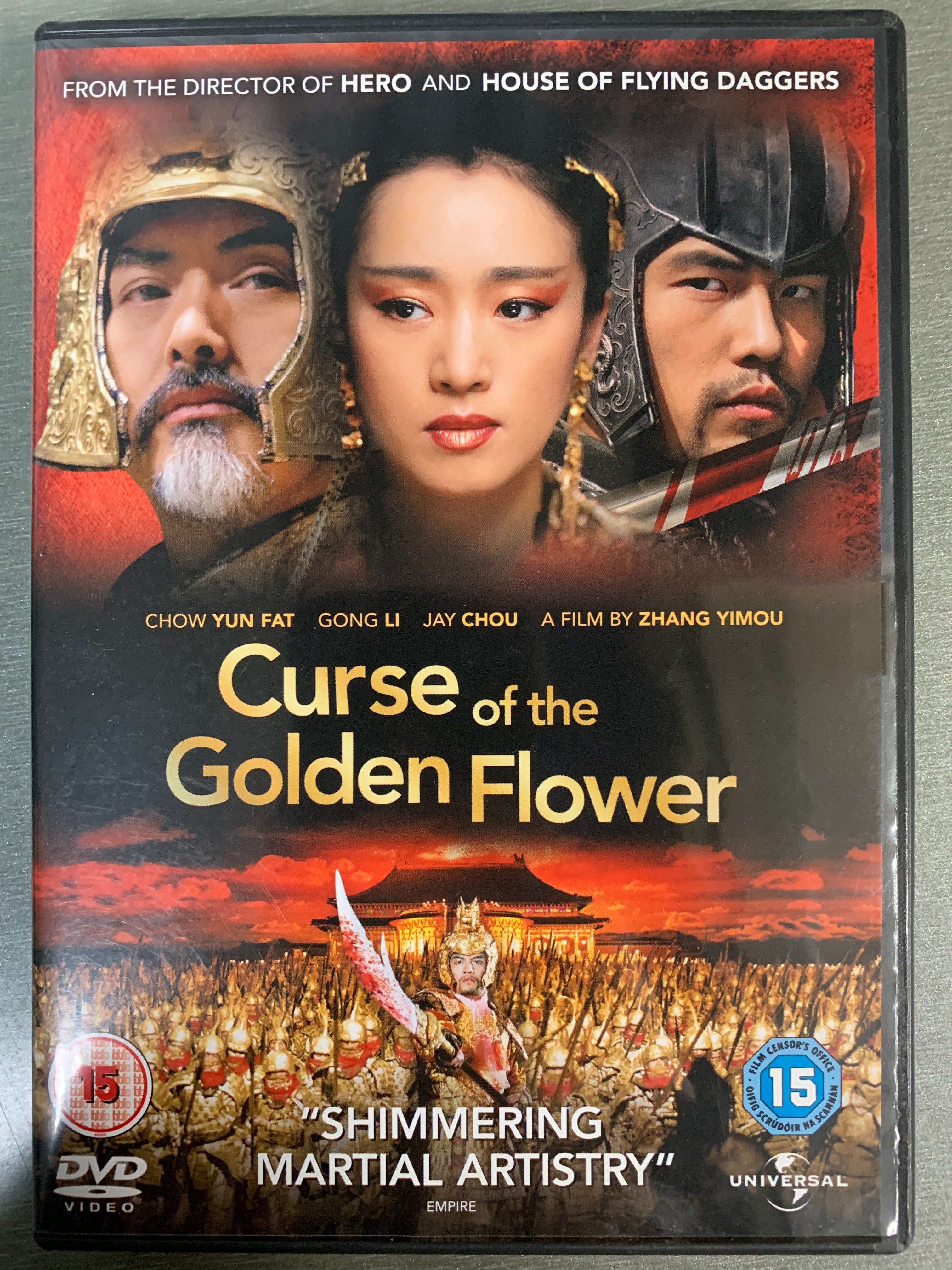 Curse of the Golden Flower. 2006. DVD.