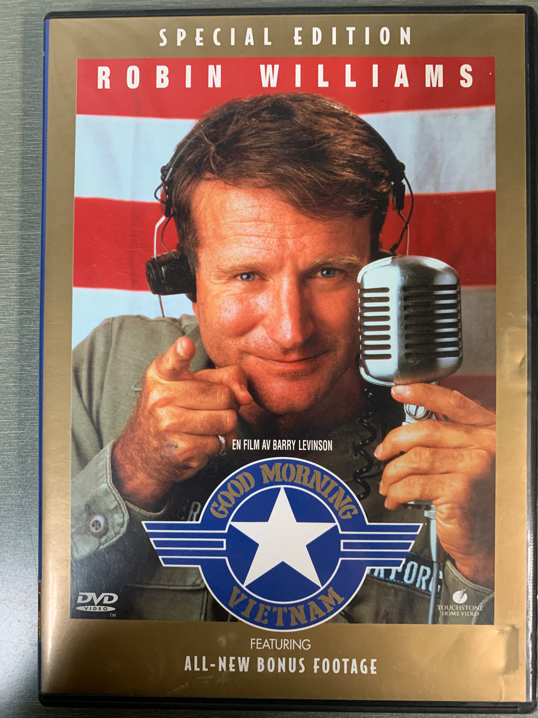 Good Morning, Vietnam (1987). DVD.
