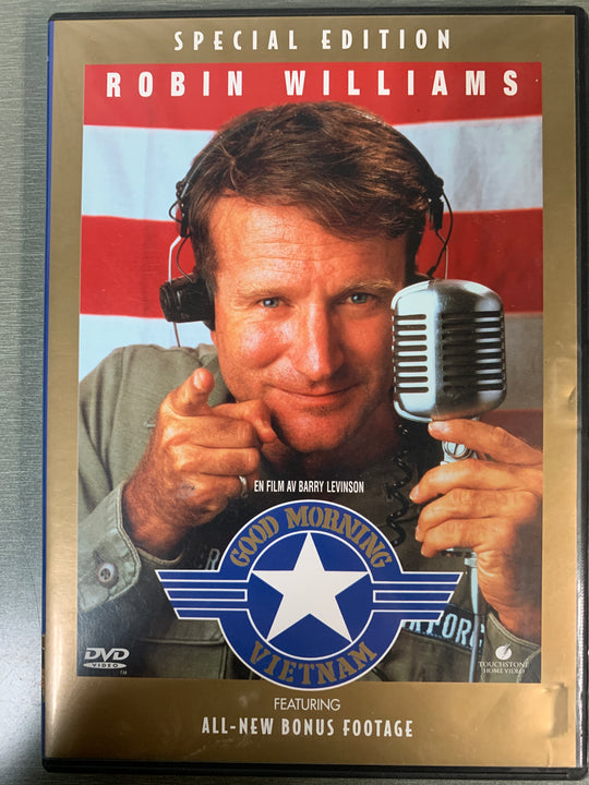 Good Morning, Vietnam (1987). DVD.