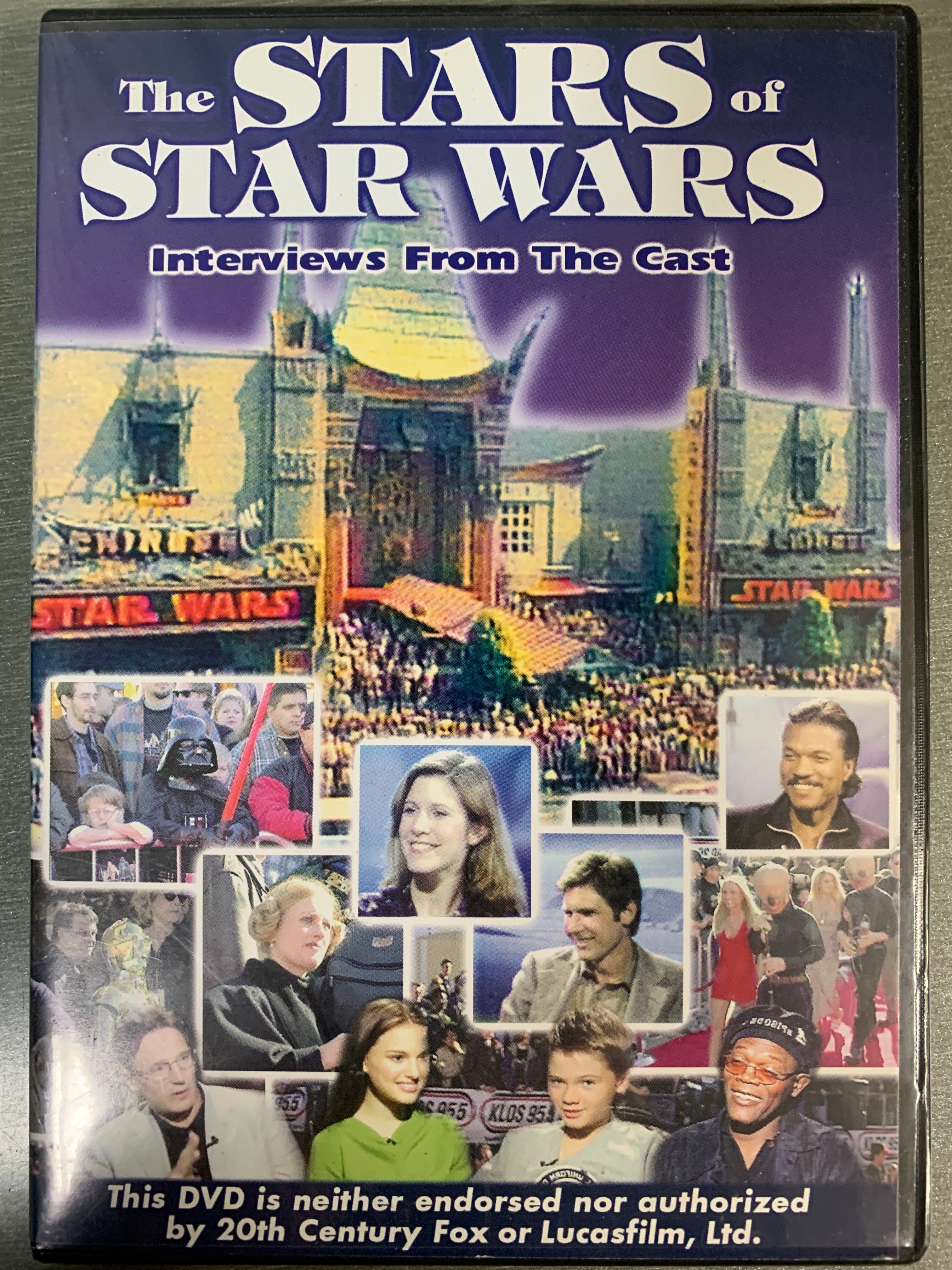 The Stars of Star Wars: Interviews From The Cast (2000). DVD.