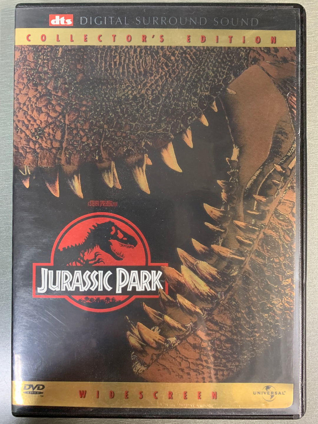 Jurassic Park (1993). DVD.