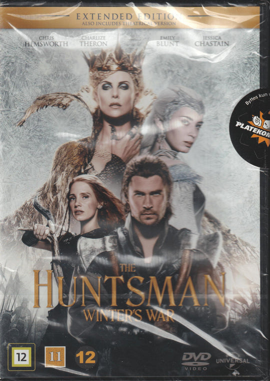 The Huntsman: Winter's War. 2016. DVD. Ny i plast!
