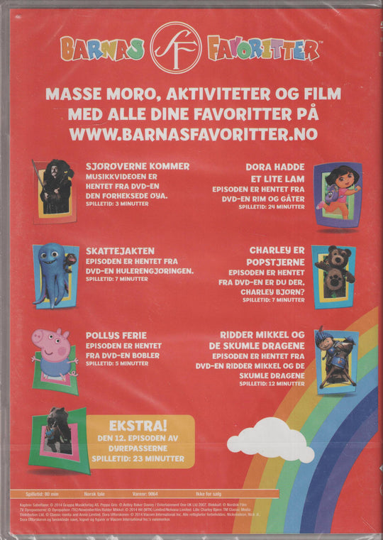 Barnas Favoritter: Dyreparken. 2012. DVD. Ny i plast!