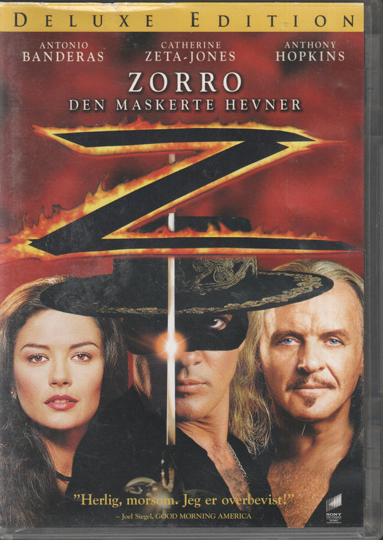 Zorro – Den maskerte hevner. 1998. DVD.