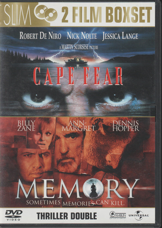 Cape Fear / Memory. 1991 / 2006. DVD.