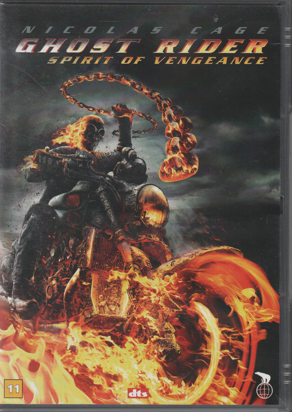 Ghost Rider: Spirit of Vengeance. 2011. DVD.