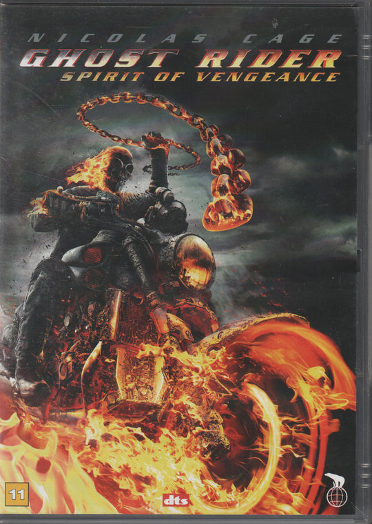Ghost Rider: Spirit of Vengeance. 2011. DVD.