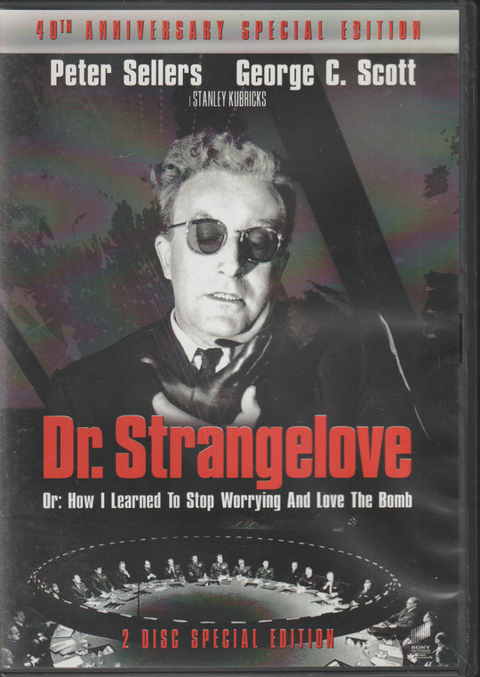 Dr. Strangelove or: How I Learned to Stop Worrying and Love the Bomb. 1964. DVD.