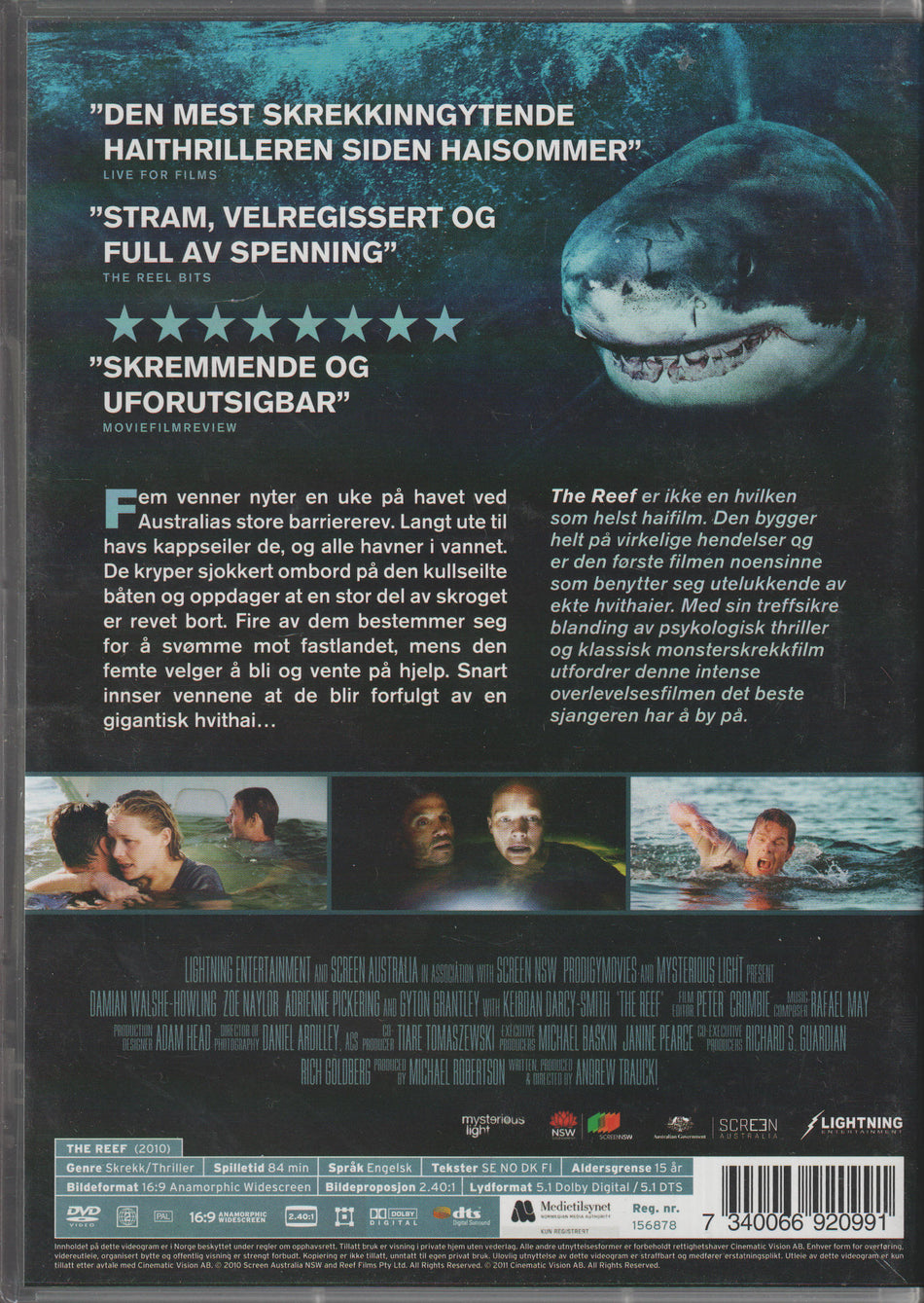 The Reef. 2010. DVD.
