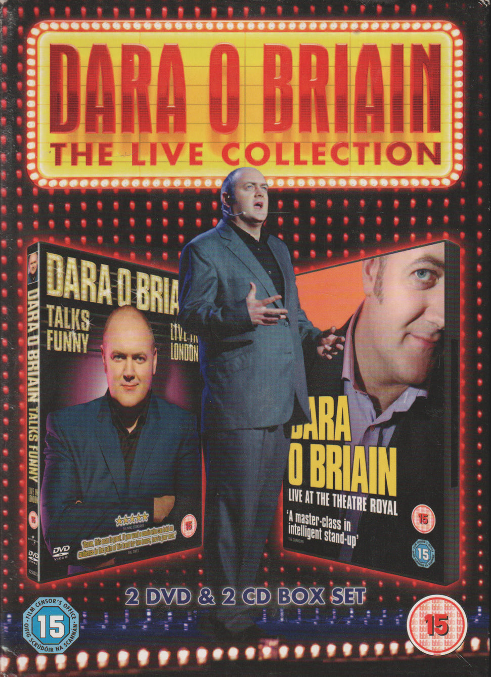 Dara O Briain: The Live Collection. 2009. DVD/CD.