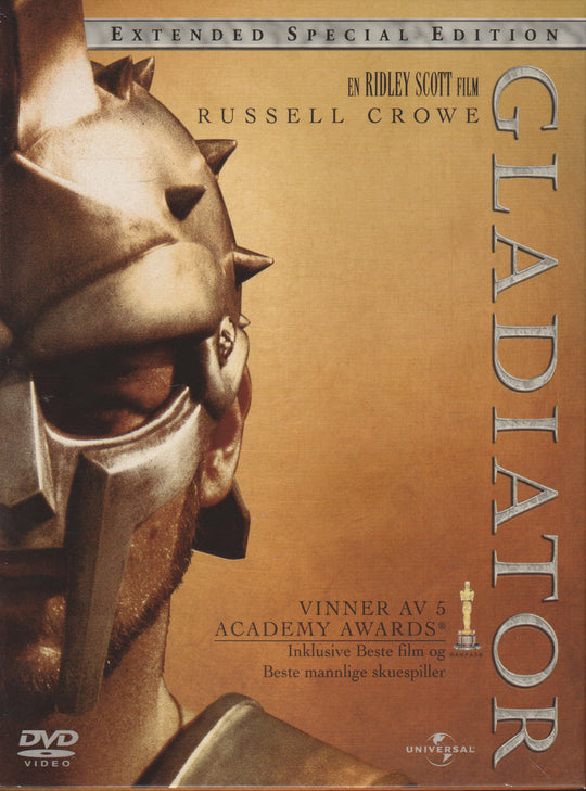 Gladiator: Extended Special Edition. 2000. DVD.