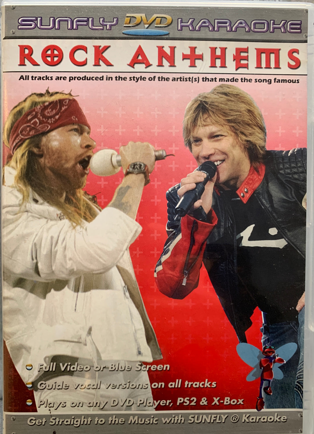 Sunfly Karaoke – Rock Anthems. DVD.