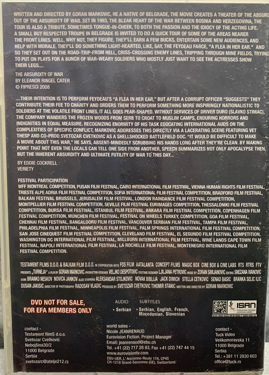 Turnéen (Turneja / The Tour). 2008. DVD.