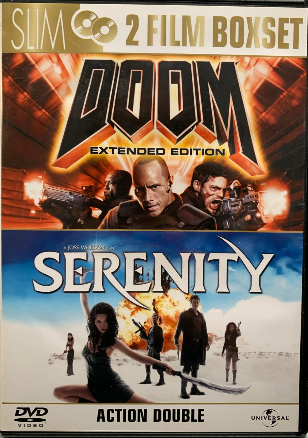 Doom: Extended Edition / Serenity – Action Double. 2005. DVD.