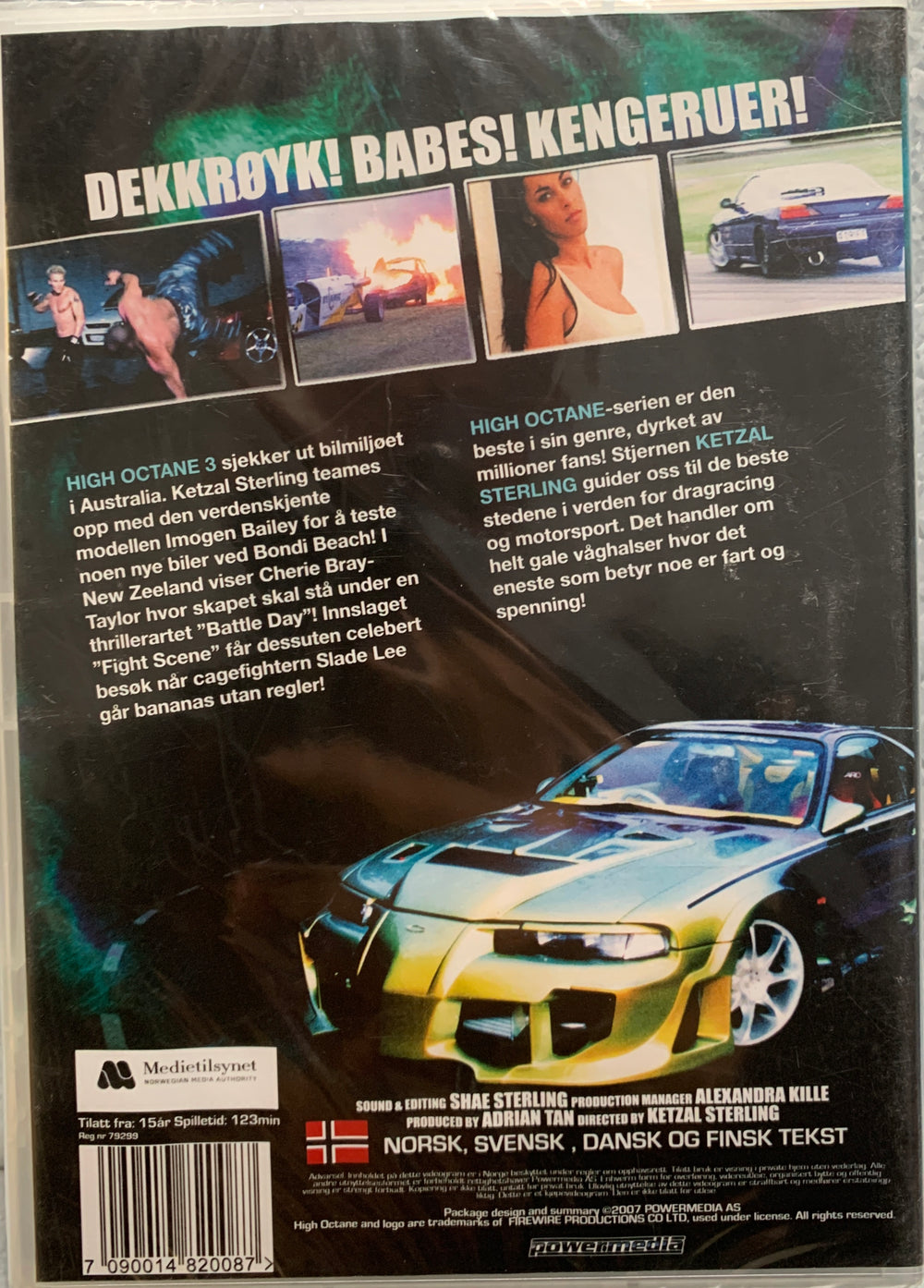 High Octane 3. DVD.