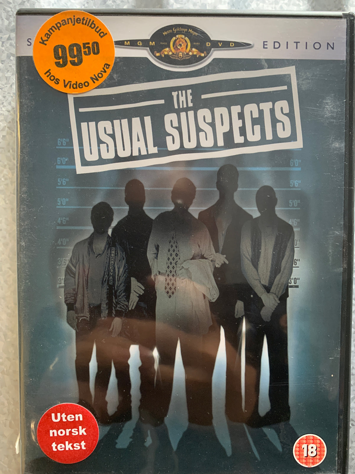 The Usual Suspects. 1995. DVD.