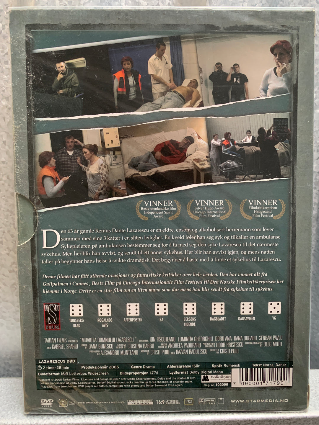 Lazarescus død. 2005. DVD.