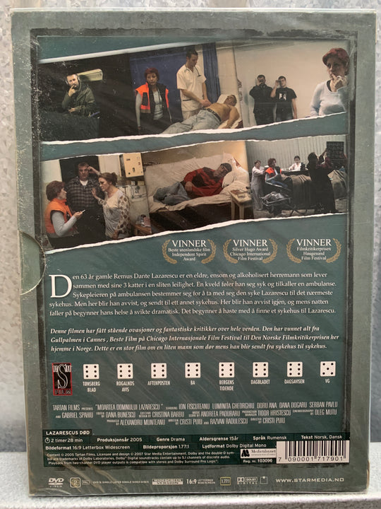 Lazarescus død. 2005. DVD.