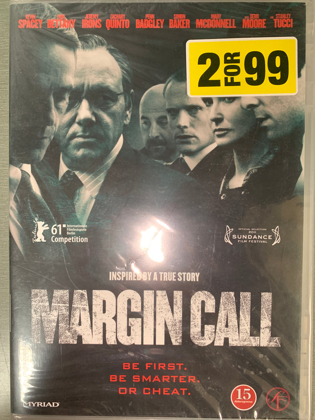 Margin Call (2011). DVD.