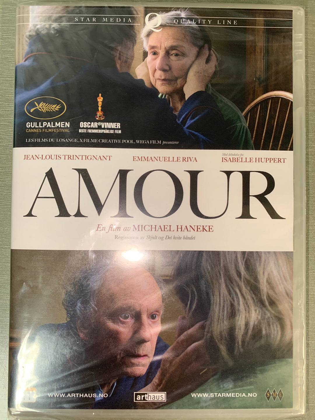 Amour (2012). DVD.
