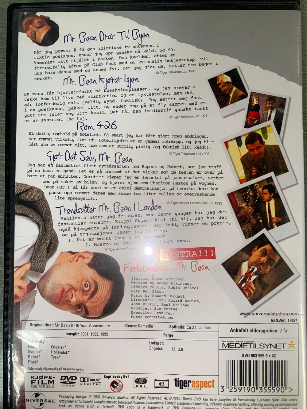 Mr. Bean: 10 years. 2000. DVD.