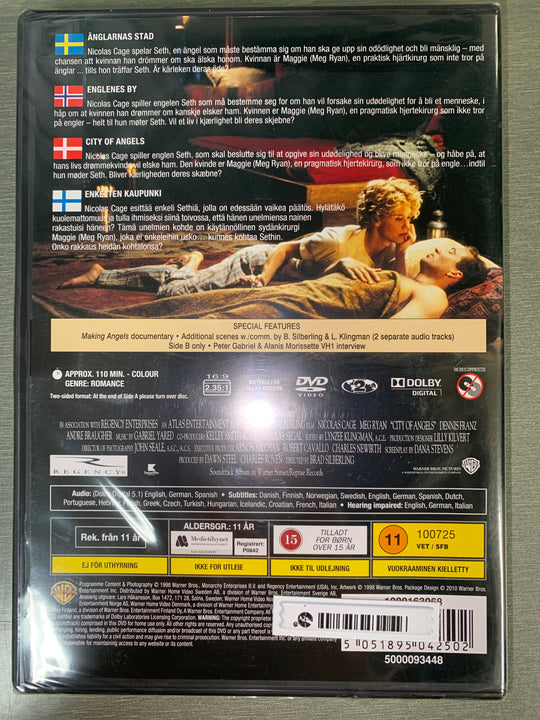 City of Angels. 1998. DVD.