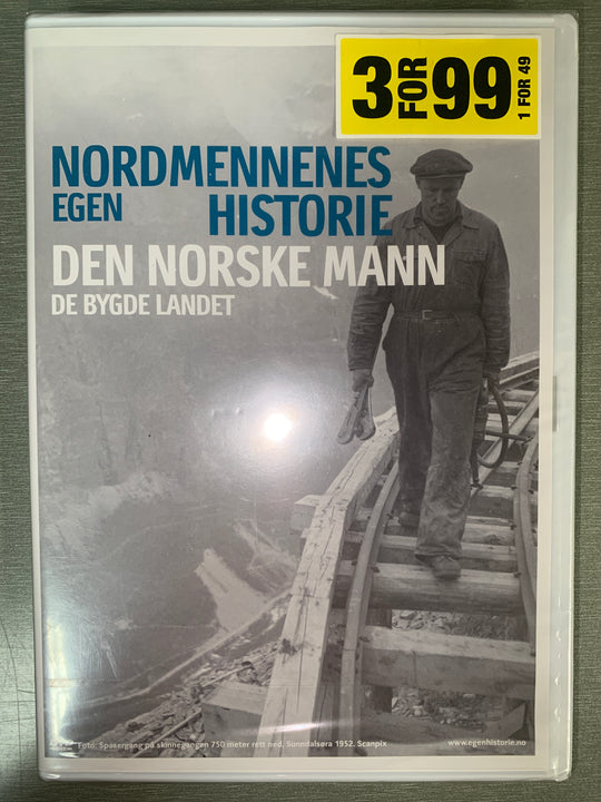 Nordmennenes egen historie: Den norske mann. 2012. DVD.