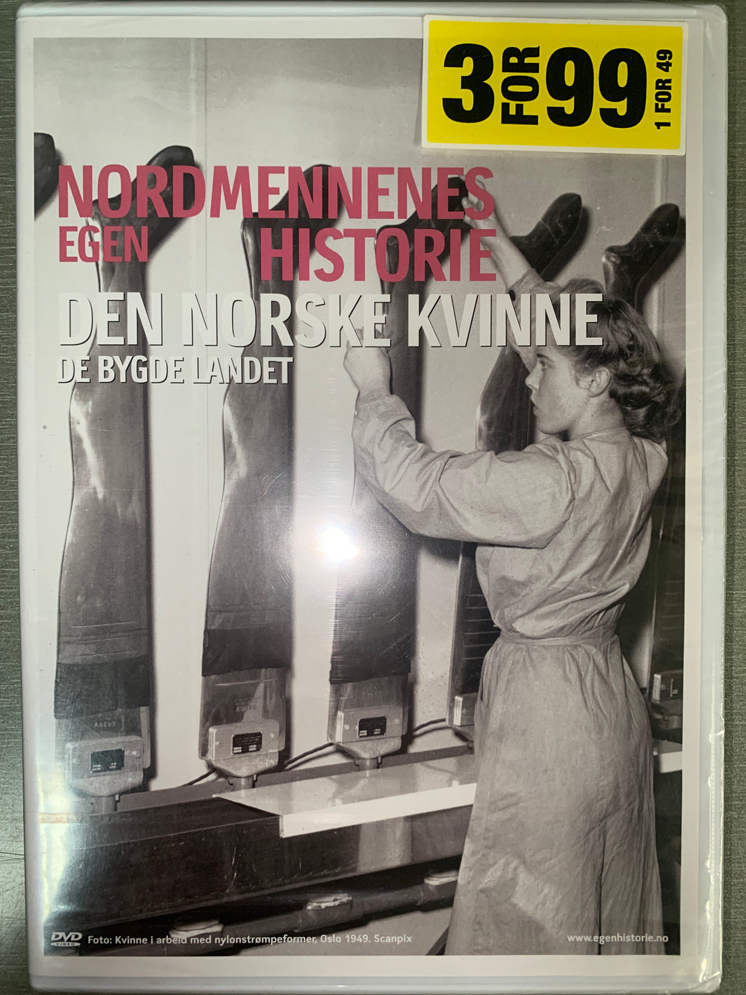 Nordmennenes egen historie: Den norske kvinne (2012).DVD.