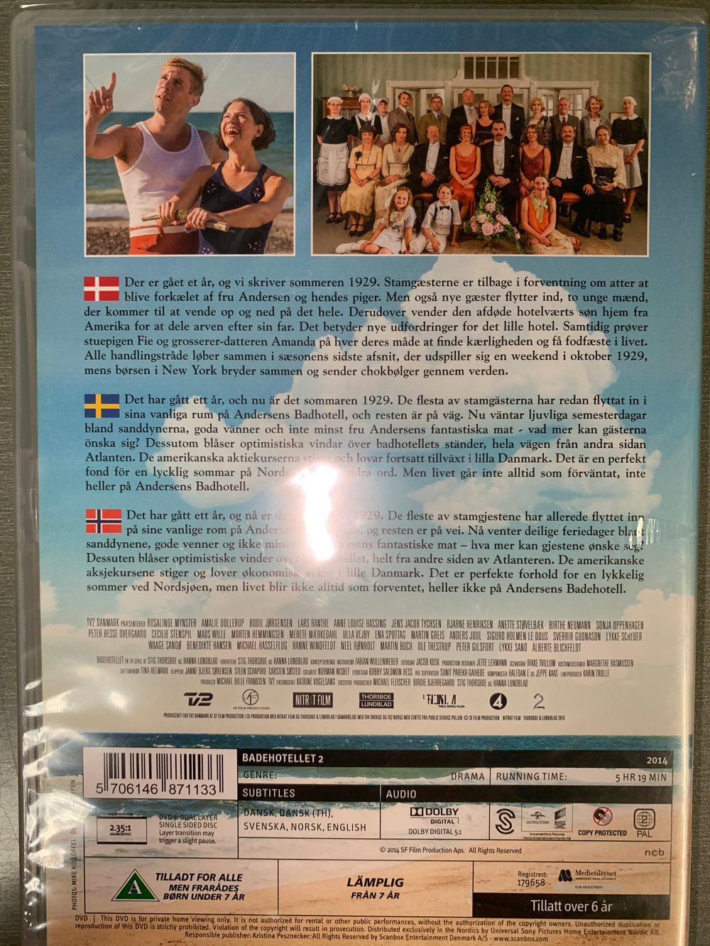 Badehotellet: Sæson 2 (2015).DVD.