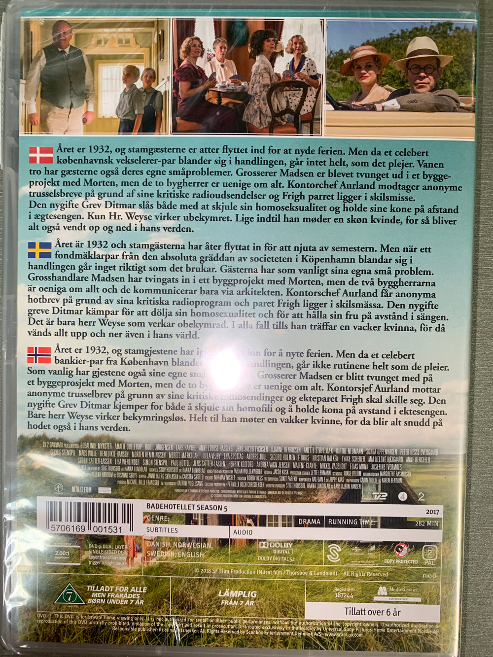 Badehotellet: Sæson 5 (2018).DVD.