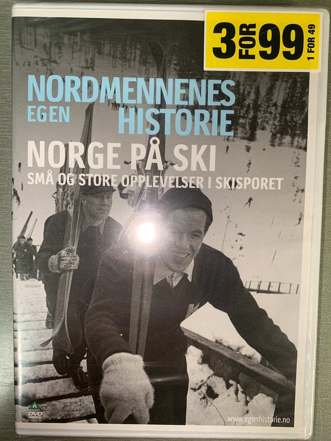 Nordmennenes egen historie: Norge på ski (2012).DVD.