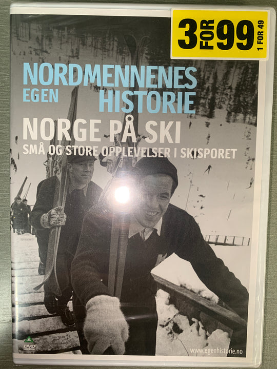 Nordmennenes egen historie: Norge på ski (2012).DVD.