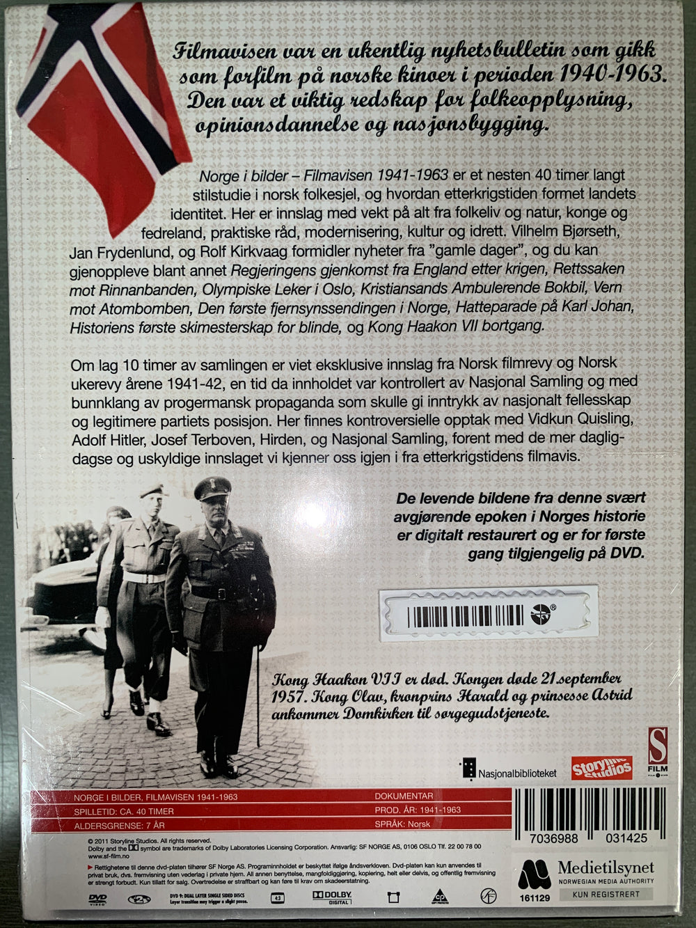 Norge i bilder: Filmavisen 1941-1963. By i plast!.DVD.