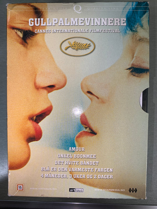 Gullpalmevinnere: Cannes filmfestival (Box).DVD.