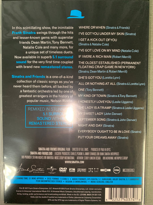 Frank Sinatra and Friends. 1977. DVD.