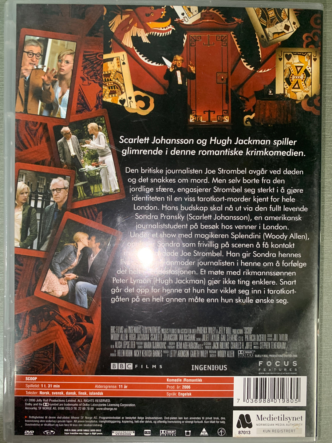Scoop. 2006. DVD.