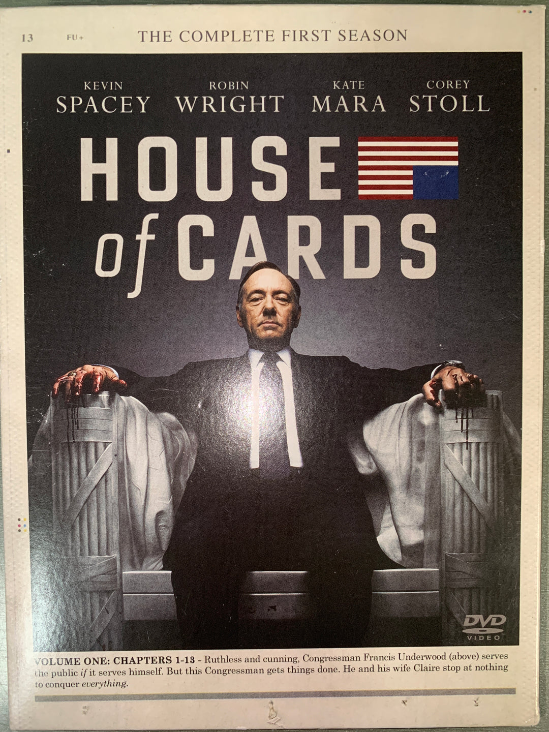House of Cards: The Complete First Season. 2013. DVD.