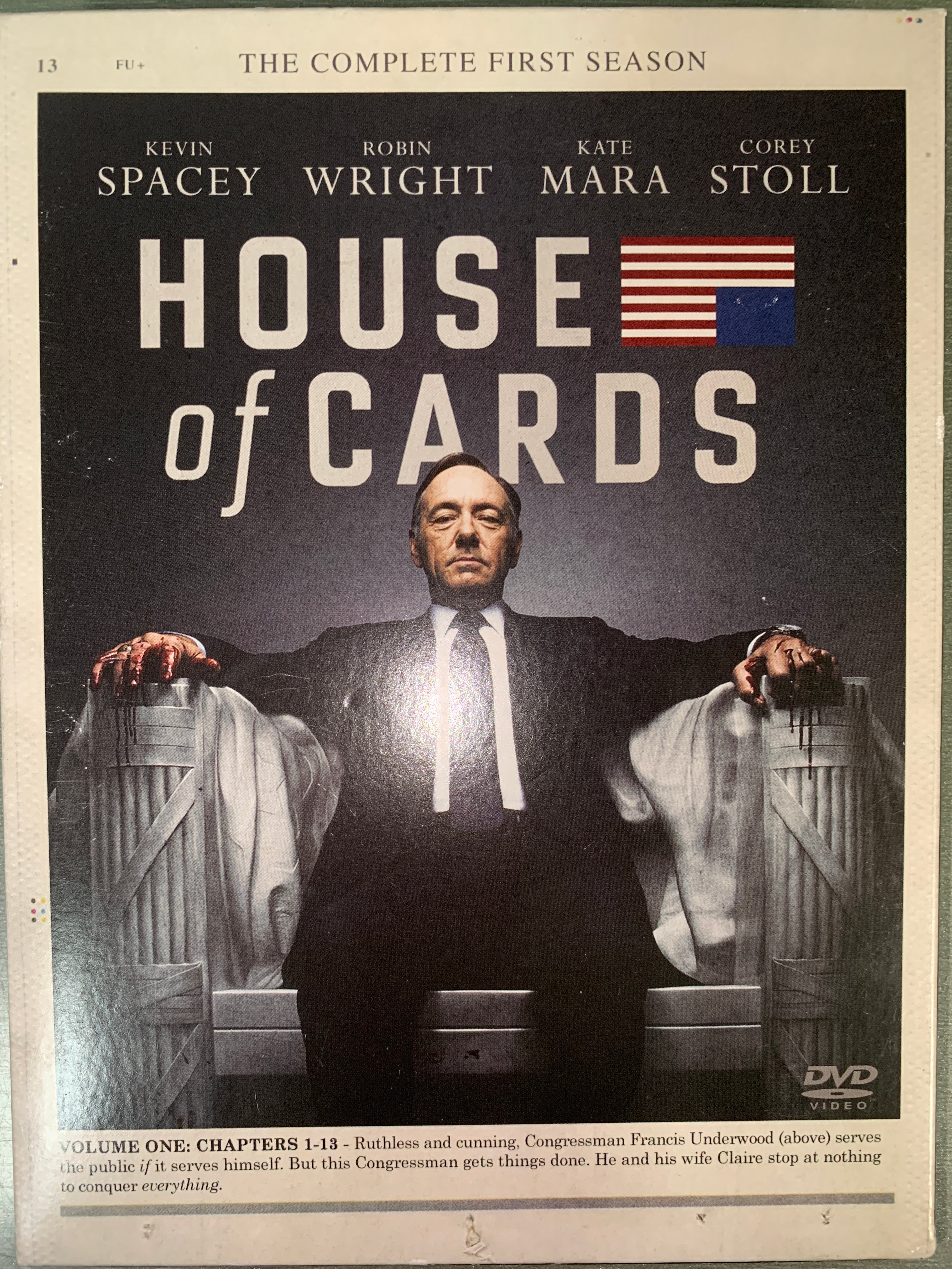 House of Cards: The Complete First Season. 2013. DVD.