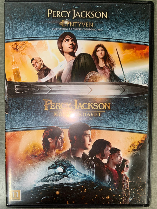 Percy Jackson: Lyntyven & Monsterhavet. 2010/2013. DVD.