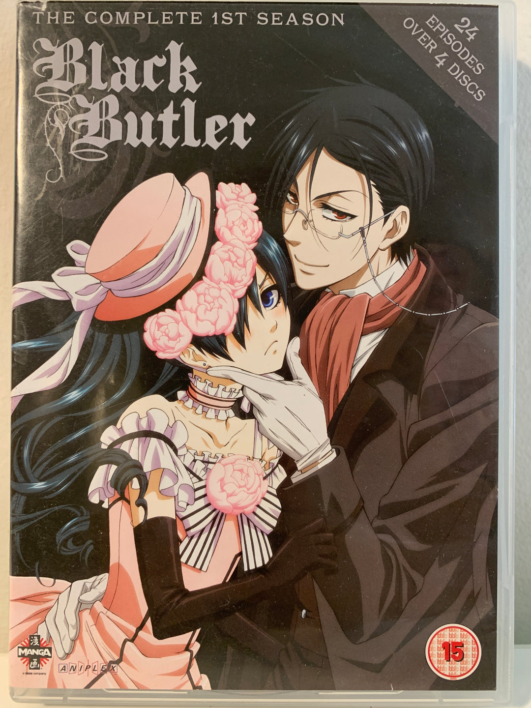 Black Butler: The Complete 1st Season. 2008–2009. DVD.