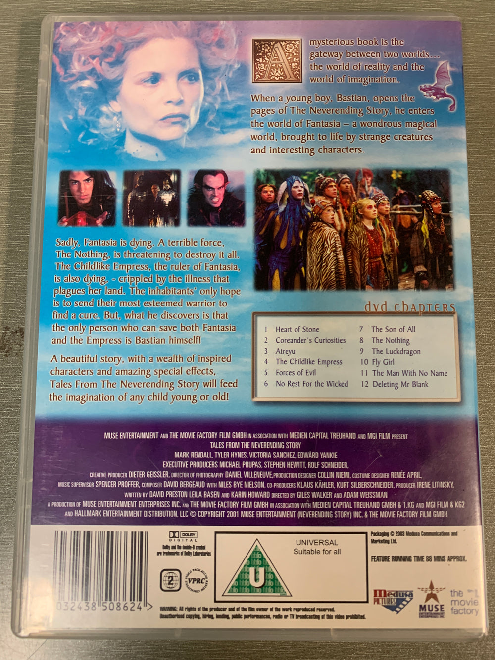 Tales from the Neverending Story: Volume One – The Beginning. 2001. DVD.