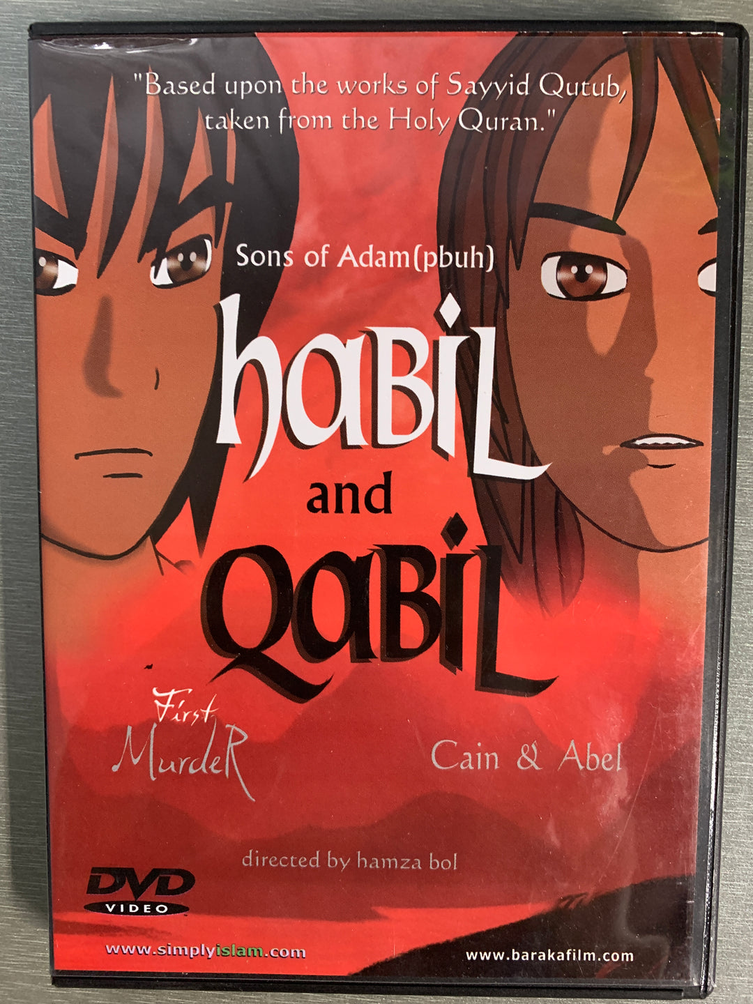 Habil and Qabil: First Murder – Cain & Abel. DVD.