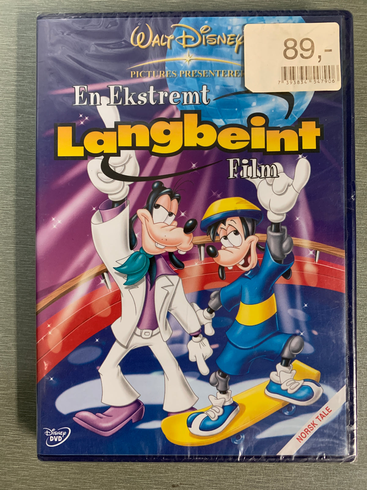 En ekstremt langbeint film. 2000. DVD. Ny i plast!