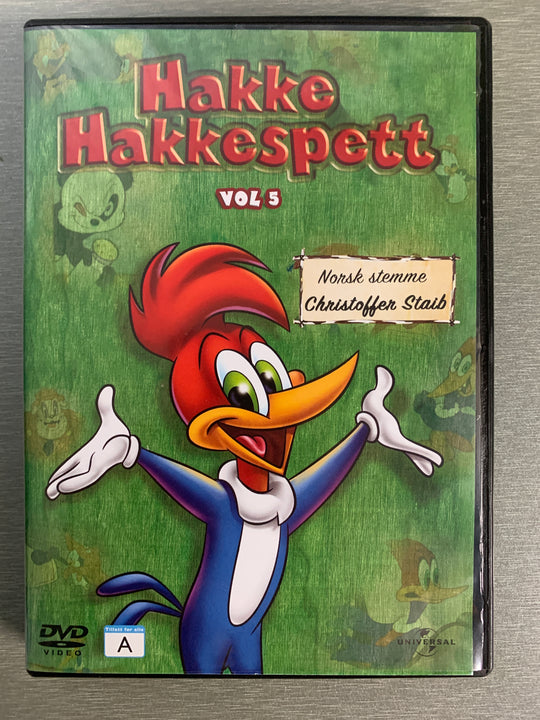 Hakke Hakkespett Vol. 5. DVD.