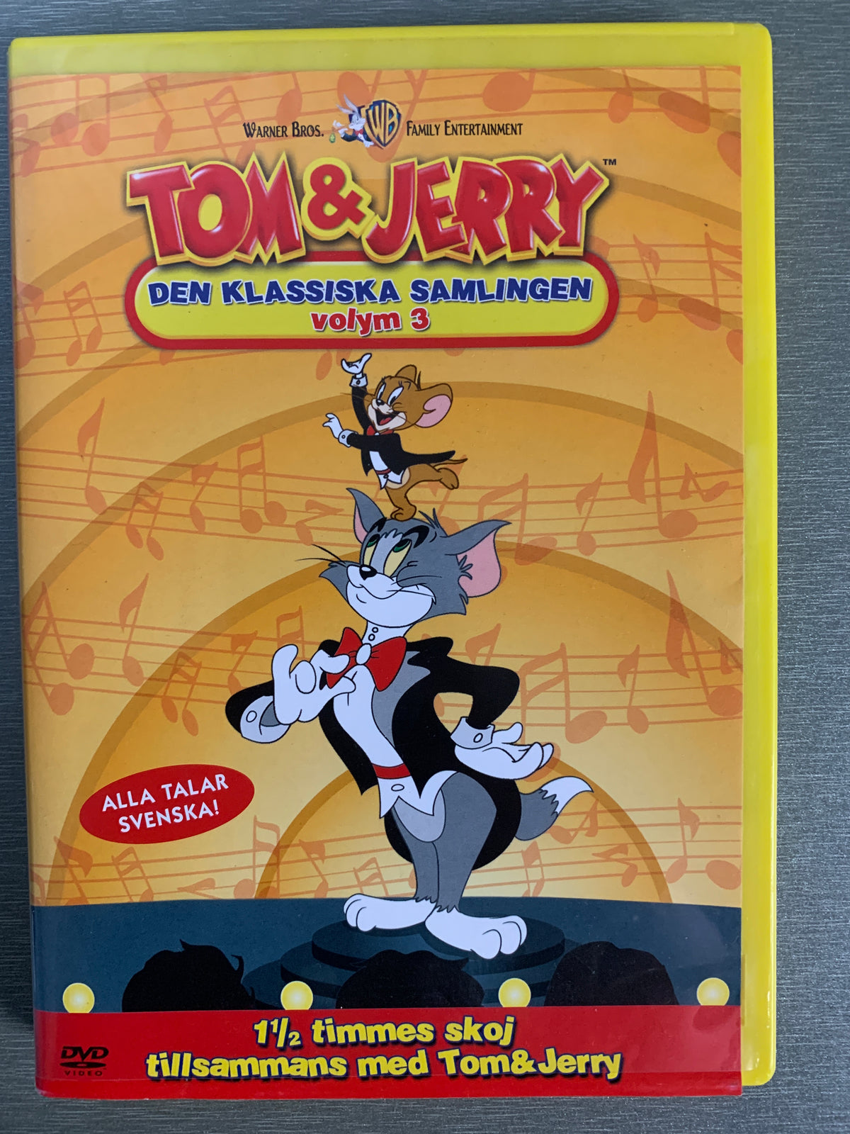 Tom & Jerry: Den klassiska samlingen – Volym 3. DVD.