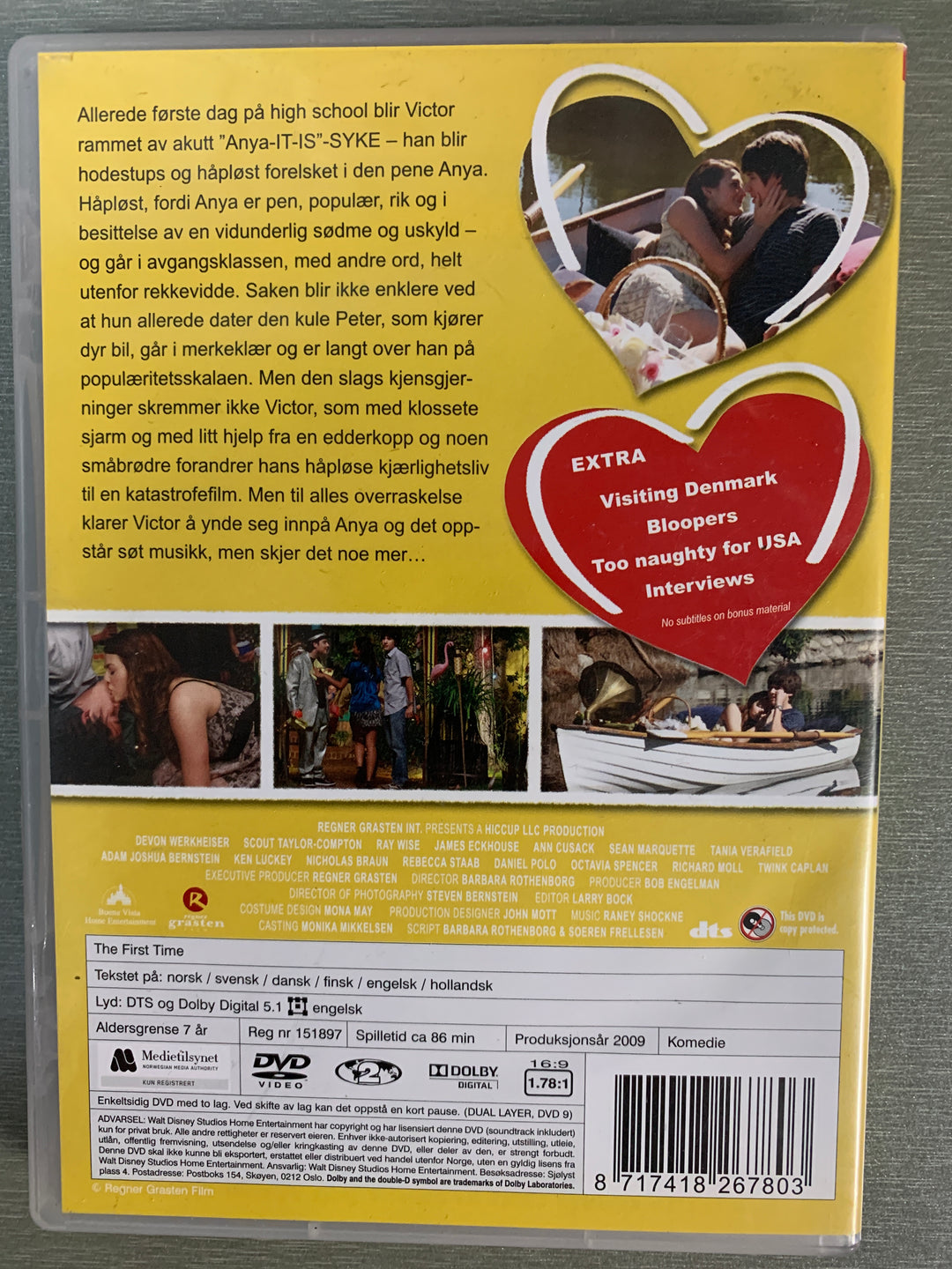 The First Time. 2009. DVD.