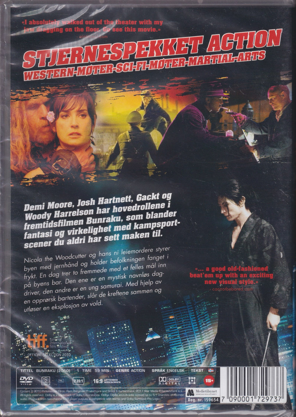 Bunraku. 2010. DVD. Ny i plast!