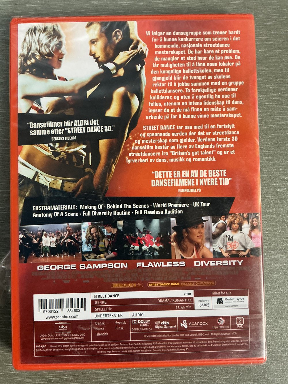 Street Dance. DVD. Ny i plast!